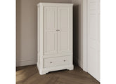 Mabel Bone Two Door Wardrobe - room